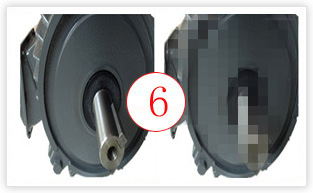 從出力軸端鍵槽形狀來(lái)區(qū)別